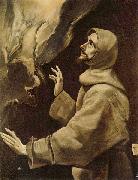 El Greco Stigmatisation des Hl. Franziskus Sweden oil painting artist